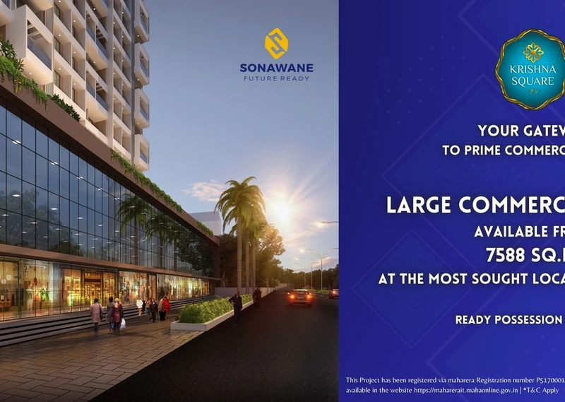 Krishna Square Kalyan East Commercial Investment ROI