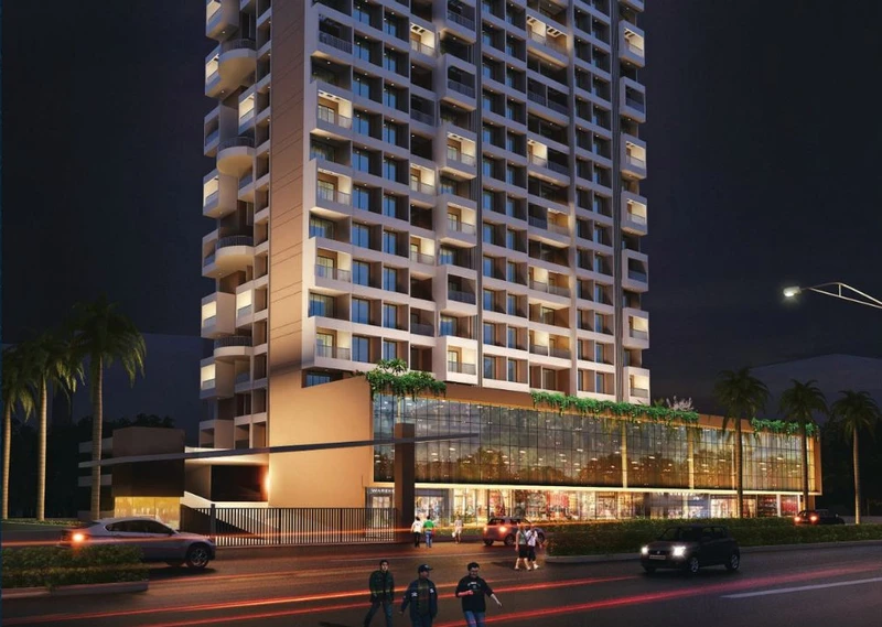 Krishna Square Kalyan Premium Road Frontage Opposite Lokgram Entrance